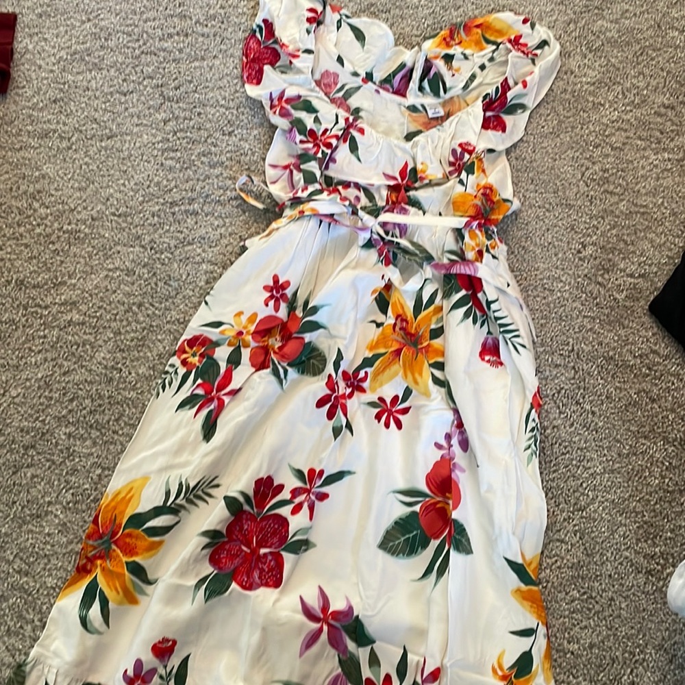 EUC Old Navy Floral Maternity Dress Sz Small